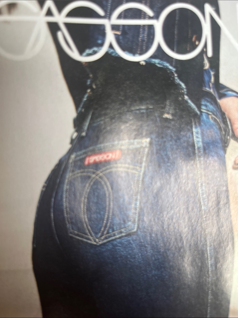 Sasson blue denim jeans - size 12 - Picture 7 of 8